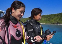 沖縄ダイビングライセンス講習専門店KAHANAが開催するPADIアンダーウォーター・ナビゲーターSP